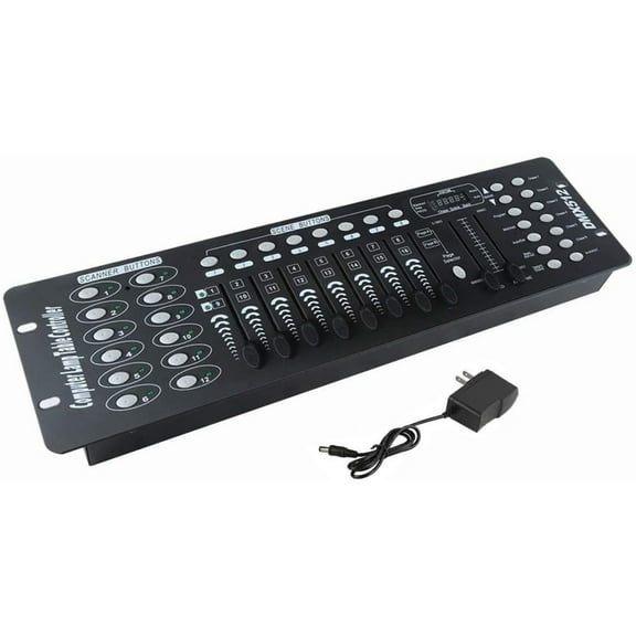 Bilot 192 Channels DMX512 Light Controller Console for Stage Light Party Moving Heads DJ Operator Equipment