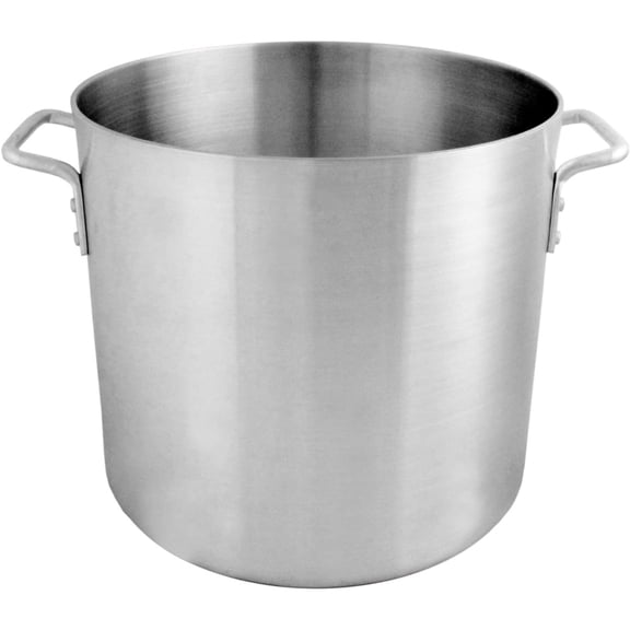 Bilot 20 Quart Aluminum Stock Pot, Silver