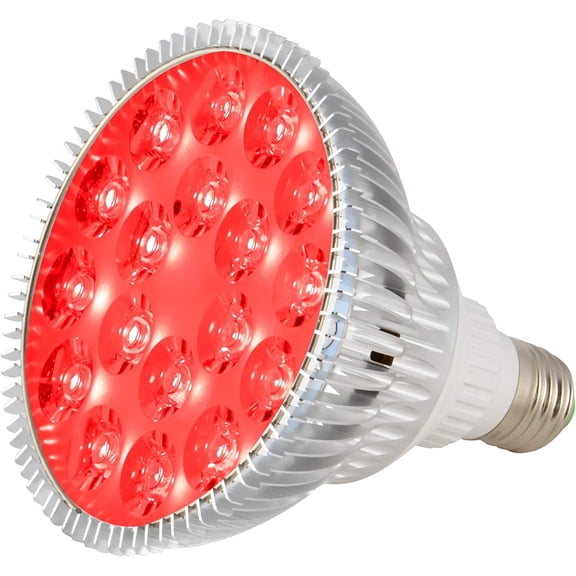 Bilot 25W Deep Red 660nm LED Light Bulb Booster for Flowering, Fruting, and Grow Enhancement