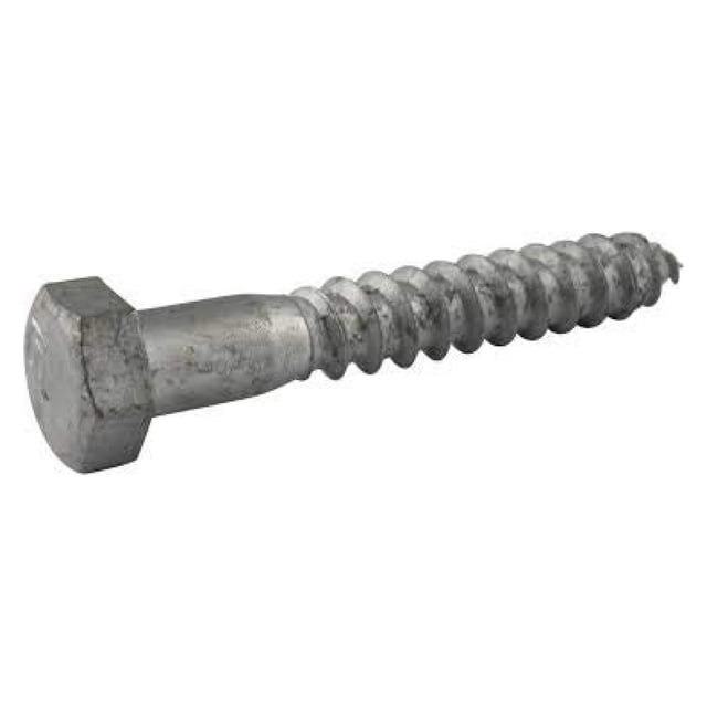 25 Boulons Hexagonaux Galvanisés 3/4-10 X 13 Pouces Avec écrous - Lot Neuf