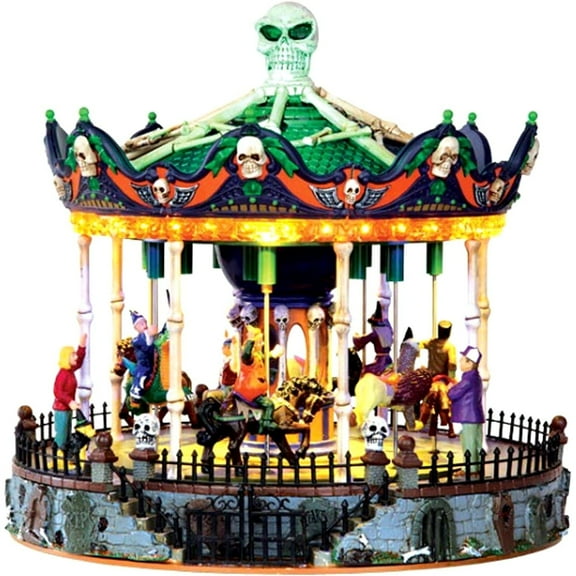 Bilot 34605 SCARY-GO-ROUND SPOOKY TOWN Exclusive Carnival Ride