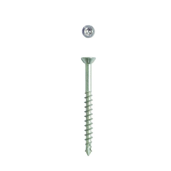 Bilot #6 X 1-1/2" MDF T-Star+ Partial Thread Zinc 300-Count (Pack of 5 / 1500CT)