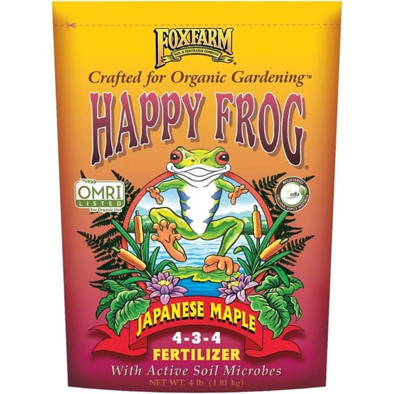 Bilot 752289500411 FX14055 Happy Frog Japanese Maple Fertilizer, 1-Pack, Japanese maple fertilizer uses lower nitrogen formula that supports a natural.., By Brand Bilot