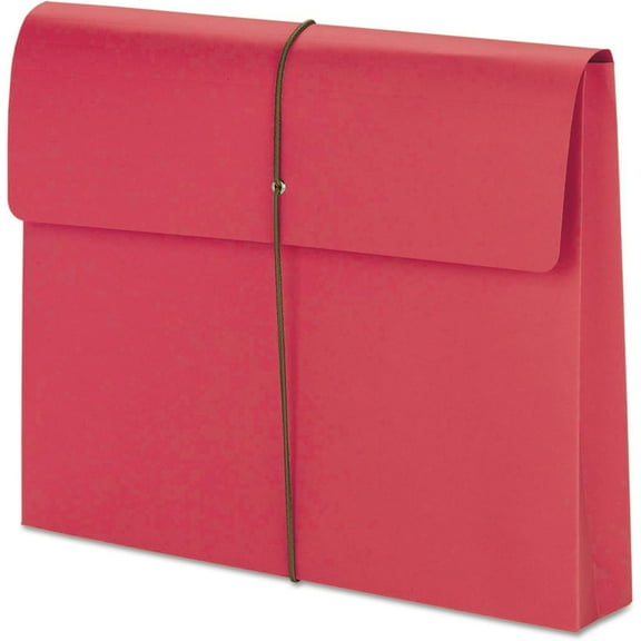 Bilot 77205 2-Inch Exp Wallet with String Letter Red 10/Bx