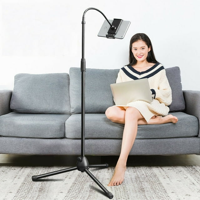 Bilot Adjustable Floor Tablet Stand Lazy Bed Phone Holder Universal for iPhone X iPad