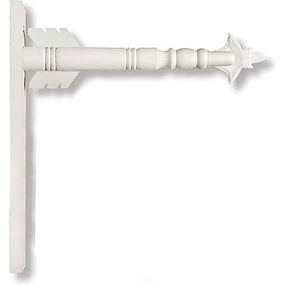 Bilot Arrow Replacement Decorative Hanging Sign, 18&Quoth x 17"W x 5 "D, White