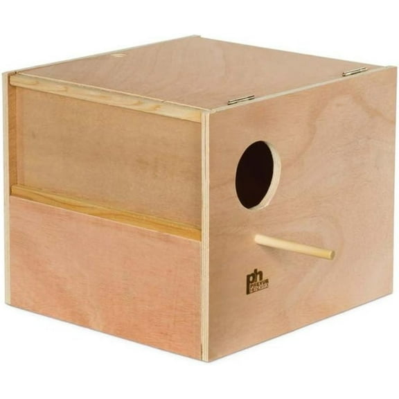 Bilot BPV1106 Outside Mount Nest Box for Cockatiel, Large