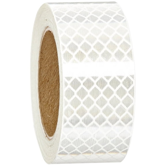 Bilot BRT-THG-1-100 Retroreflective Target, Retroreflective Tape, 25mm Wide, 2.5m length, 0.7 Reflectivity Factor, 60C (140F) Temperature