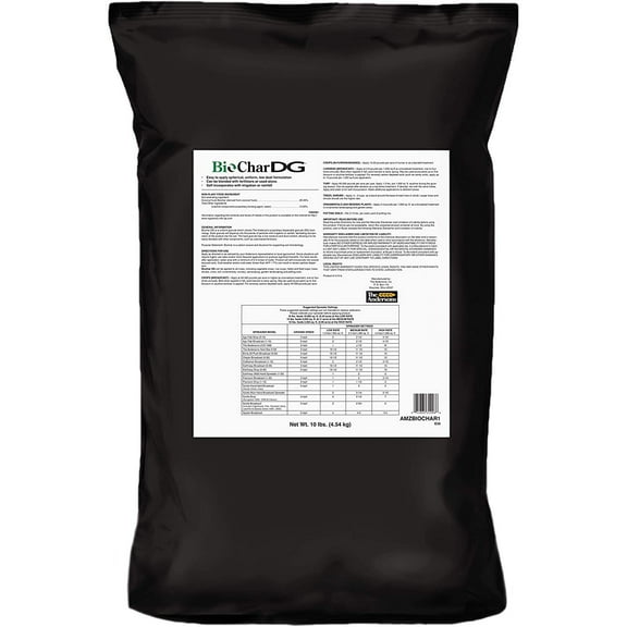 Bilot BioChar DG Organic Soil Amendment - Covers up to 15,000 sq ft (30 lb)