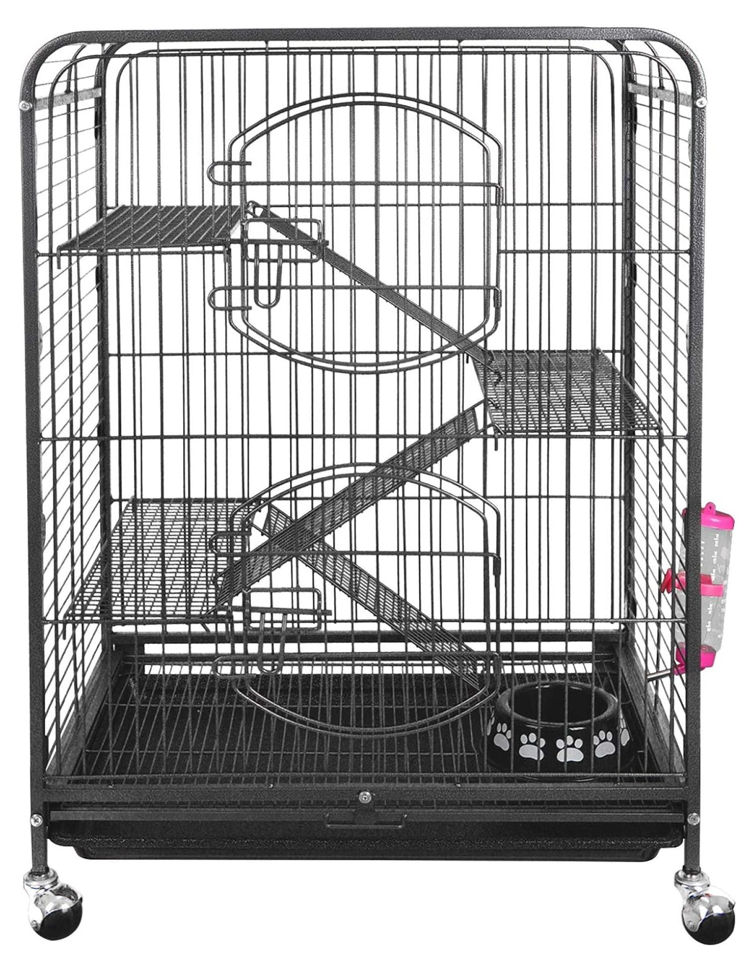 37 Inches Metal Cage Small Animals Pet Habitat Large Critter Nation