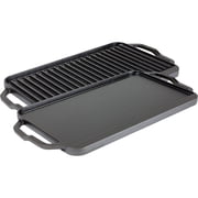 Bilot Cast Iron Chef Collection Rectangular Reversible Grill & Griddle - 20 in x 10 in