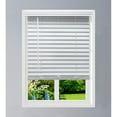 thumbnail image 1 of Bilot Cordless Faux Wood Blind White 53 1/2 W x 48 H, Partial Inside Mount, 1 of 8