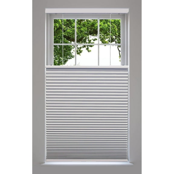 Bilot Cordless Top Down Bottom Up Blackout Cellular Shade 18 1/2 W x 48 H, White