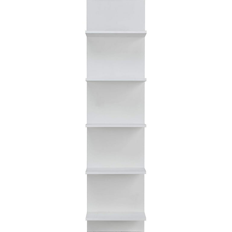 Modern white 2024 shelving unit