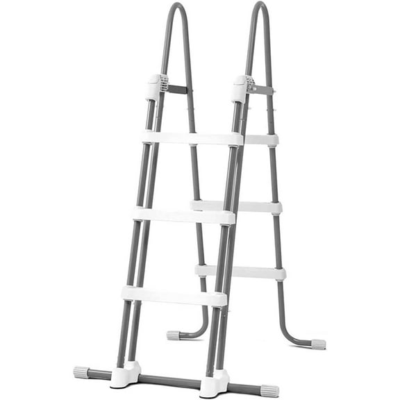 Bilot Deluxe Pool Ladder with Removable Steps for 36-Inch and 42-Inch Wall Height Above Ground Pools