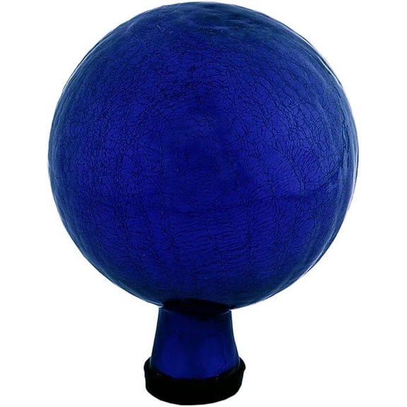 Bilot Designs G6-BL-C, Blue 6-Inch Crackle Gazing Globe, 6