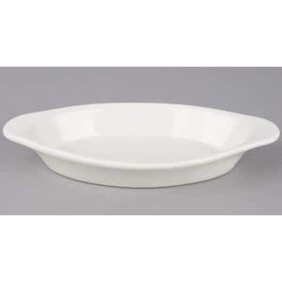 Bilot, Grade Stoneware, Ivory(America White ) 8oz Rarebit Dish, Case of 12