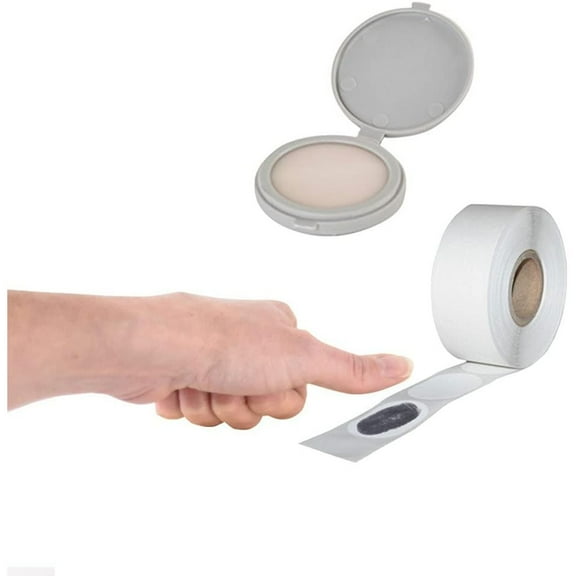 Bilot Inkless Fingerprint Kit | 500 Inkless Fingerprint Labels | One Inkless Pad | Multipurpose Kit | Inkless Formula | for Clean & Clear Fingerprint | Kit for Fingerprinting