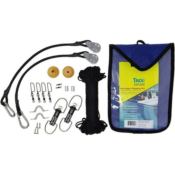 Bilot Marine RK-0001PB Premium Outrigger Rigging Kit