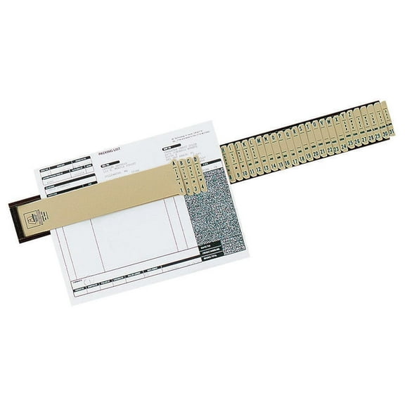 Bilot Plastic Sort-All Sorter, 2-1/2" x 23-1/4", Each (40652)