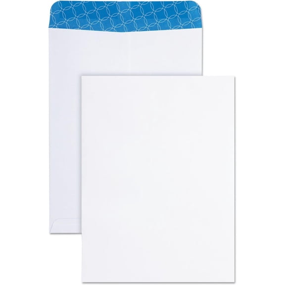 Bilot Redi-Strip Catalog Envelope, 9" X 12", White, 100/Box (Qua41415)