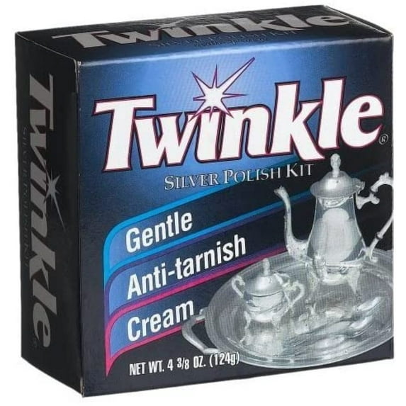 "Bilot Silver Polish Kit, Gentle Anti-Tarnish Cream 4.38 oz (Pack of 2)"