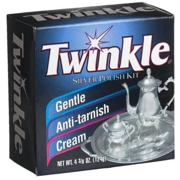 "Bilot Silver Polish Kit, Gentle Anti-Tarnish Cream 4.38 oz (Pack of 2)"