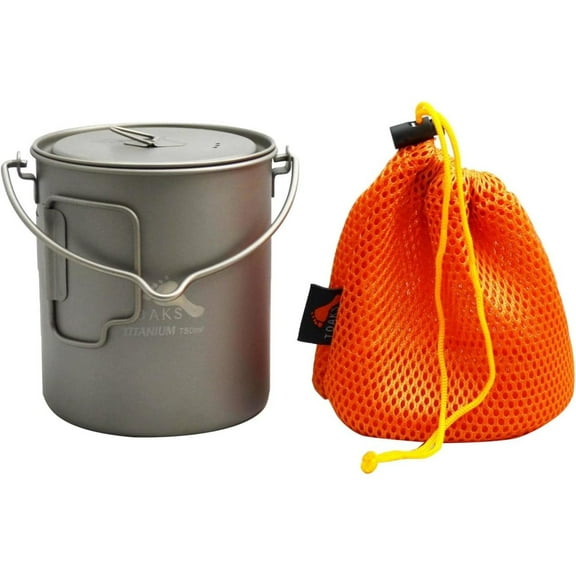 Bilot Titanium 750ml Pot with Bail Handle