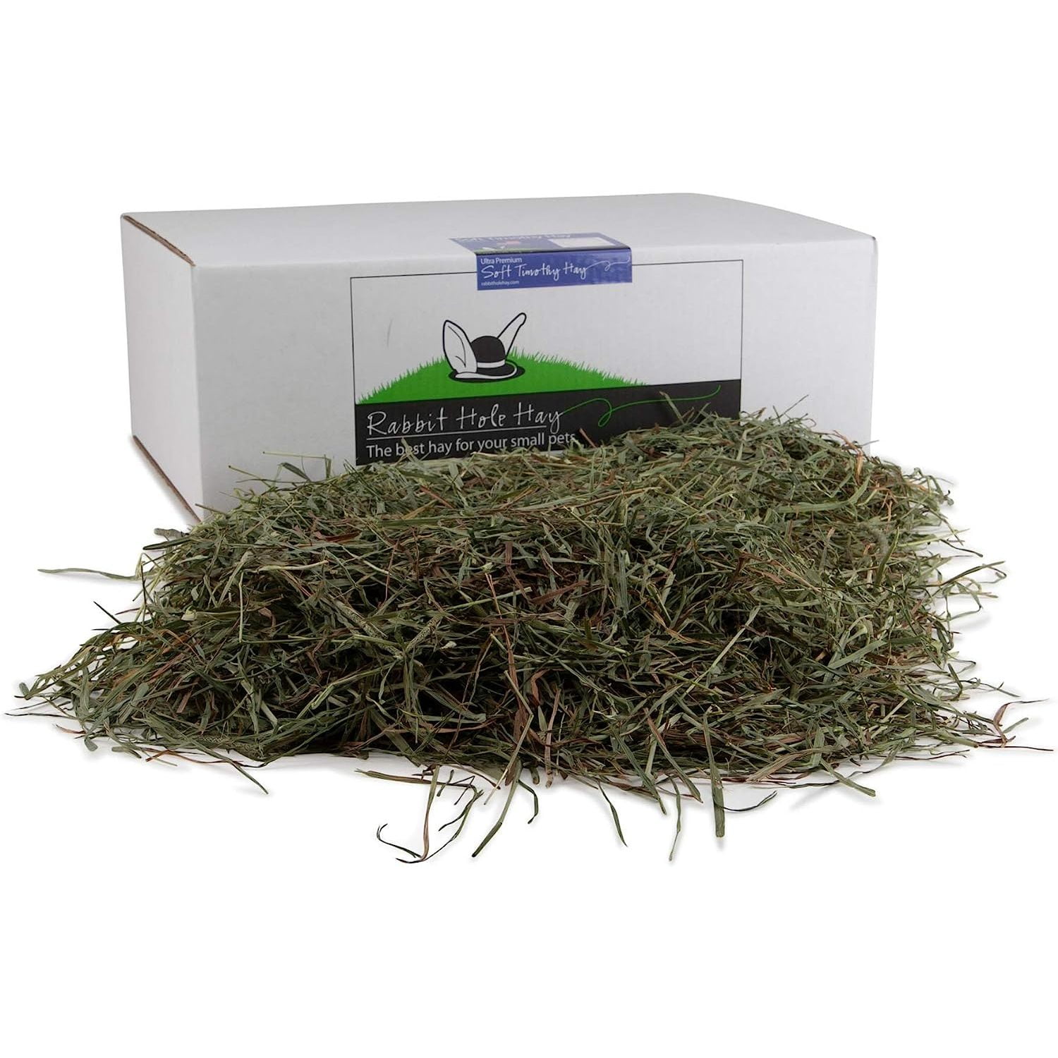Bilot Ultra Premium, Hand Packed Soft Timothy Hay for Your Small Pet Rabbit, Chinchilla, or Guinea Pig (10lb)