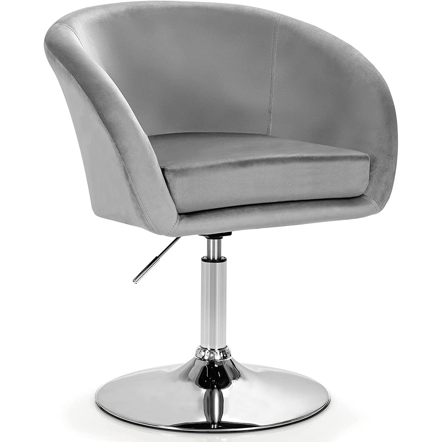 Bilot Vanity Chair, Height Adjustable Modern Velvet Makeup Chair with