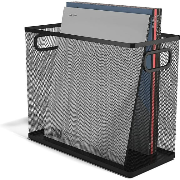 Bilot Wire Mesh File Organizer, Matte Black, 2/Pack (Tr57550-Ccvs)