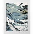 thumbnail image 1 of Bilotta, Barbara 14x18 White Modern Wood Framed Museum Art Print Titled - Lunar Currents, 1 of 4