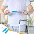 thumbnail image 1 of Bilqis 78 Inch Long Drain Wire Brush, Hose Flexible Feeding Tube Pipe Cleaning Brush, Nylon Stainless Steel Auto Sunroof Drain Cleaning Tool, 1 of 8