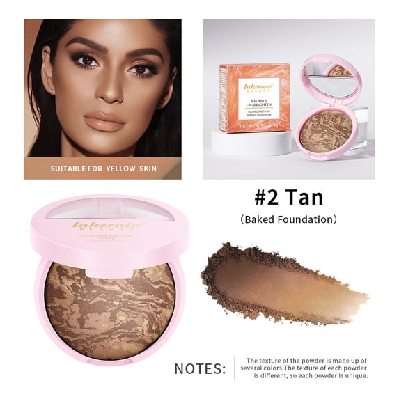 Bilqis Baking Powder Repair Powder Repair With Pearl Powder for Face Suitable For Skin Tone And Blended With Skin Tone Suitable For All Skin Types 9g