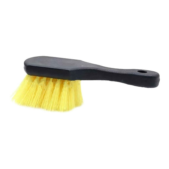 Bilqis Car Wash Brush, Soft Bristle Wheel & Tire Brush, Car Wash Brush for Car Rim,Tire Rim Brush,Car Interior & Exterior Surface Cleaning Brush,Multipurpose Detailing Brush(1PCS)