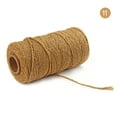 thumbnail image 1 of Bilqis Crafts Cord 100m Long, Pure Cotton Twisted Cord Rope Crafts Colorful Macrame Cord String Thread Home Textiles, 1 of 2