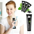 thumbnail image 1 of Bilqis Charcoal Black Toothpaste Whitens Teeth Removes Yellowness And Removes Bad Breath, 1 of 8
