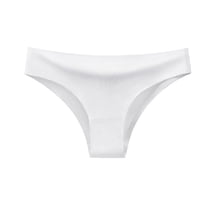 Women's Briefs White Lingerie Panty XL 1 Pack