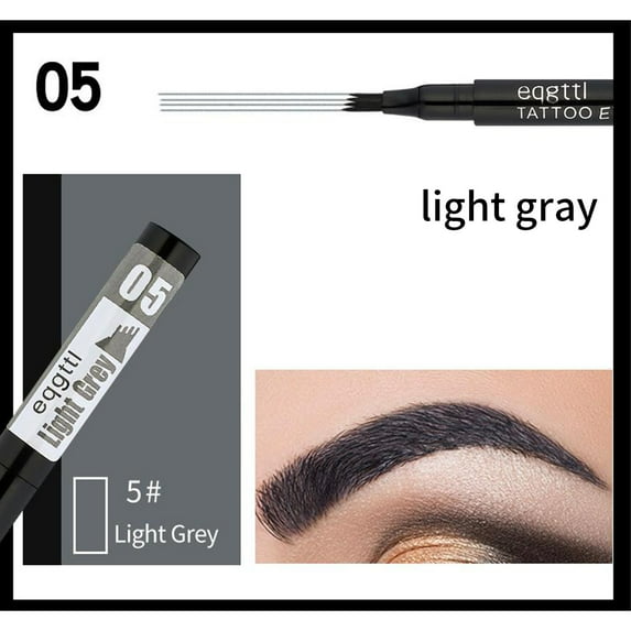 Bilqis Eyebrow Pencils, Tip Precision Eyebrow Pencil, Waterproof Eyebrow Pencil, Natural Eyebrow for Women, Smudgeproof Long Lasting Eyebrow Pencil
