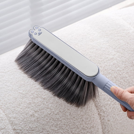 Bilqis Hand Broom Brush, Crumb Debris Sweeping Brush, Small Particles Hair Remover, Comfort for Bed Car Couch Desk Sofa Furniture Clothes
