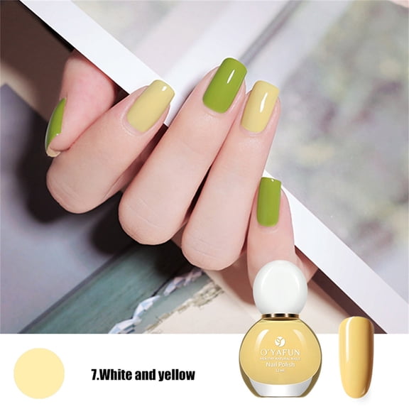Bilqis Matte nail polish Long-lasting no-bake whitening quick-drying matte nail polish 12ML