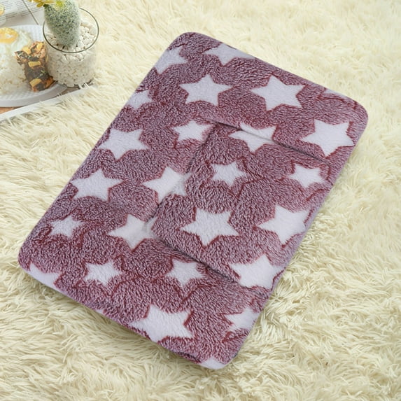 Bilqis Pet Mat, Fall & Winter Thickened Pet, Fashion Graphic Washable Crate Mat for Large Medium Small Dogs(1PCS)