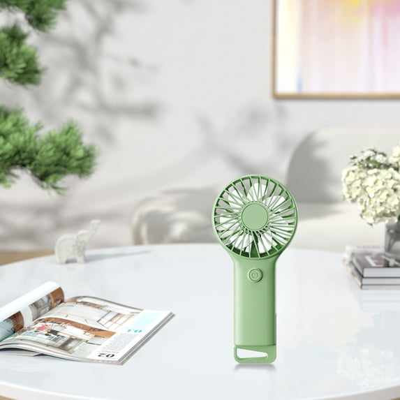 Bilqis Quiet Personal Fan, Lightweight Handheld Fan, Handheld Mini Fan USB Rechargeable Pocket Design, for Travel/Summer/Concerts/Lash