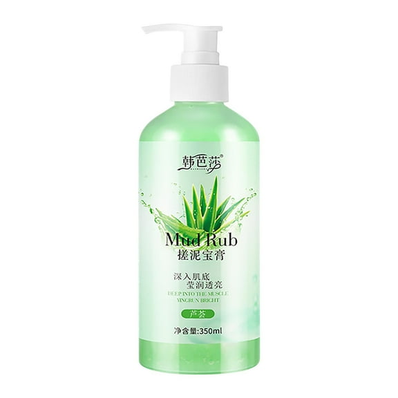 Bilqis Removal Rub Mud Treasure Scrub, Men's And Women's Whole Body Exfoliating Dead Skin Scrub Bath Mud Scrub, Body Wash 350ml