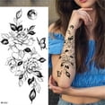 thumbnail image 1 of Bilqis Sketch Tattoos Stickers Abstract Stickers Rose Flowers, 1 of 2