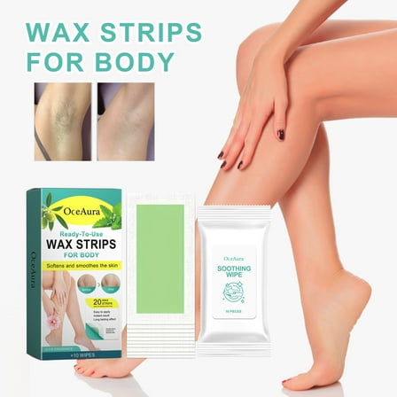 Bilqis Wax Strips For Body Body Wax Strips For Face Legs Underarm Brazilian Bikini Women Naturally Formulated Wax Strips