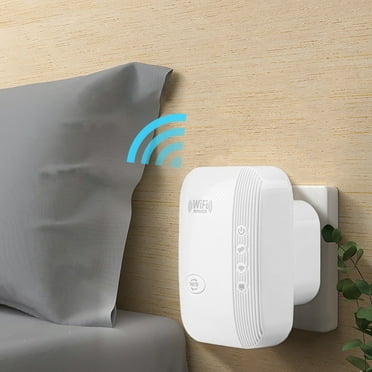 Bilqis WiFi Extender, WiFi Signal Booster Up to 3000sq.ft and 30 Devices, WiFi Range Extender, Wireless Internet Repeater, Long Range Amplifier with Ethernet Port