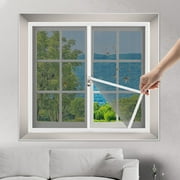 Bilqis Window Screen Adjustable Window Net Stainless Steel Wire Fine Mesh Screen Protector 39 X 47 Inches Window Frames With Mesh