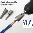 thumbnail image 1 of Bilqis Wire Twisting Tool Wire Twister Wire Connector, Wire Twister Tool for Drill, Electrical Wire Twisting Drill Tool, Wire Stripping and Twisting Tool for Drill, Cable Quick Stripping, 1 of 9