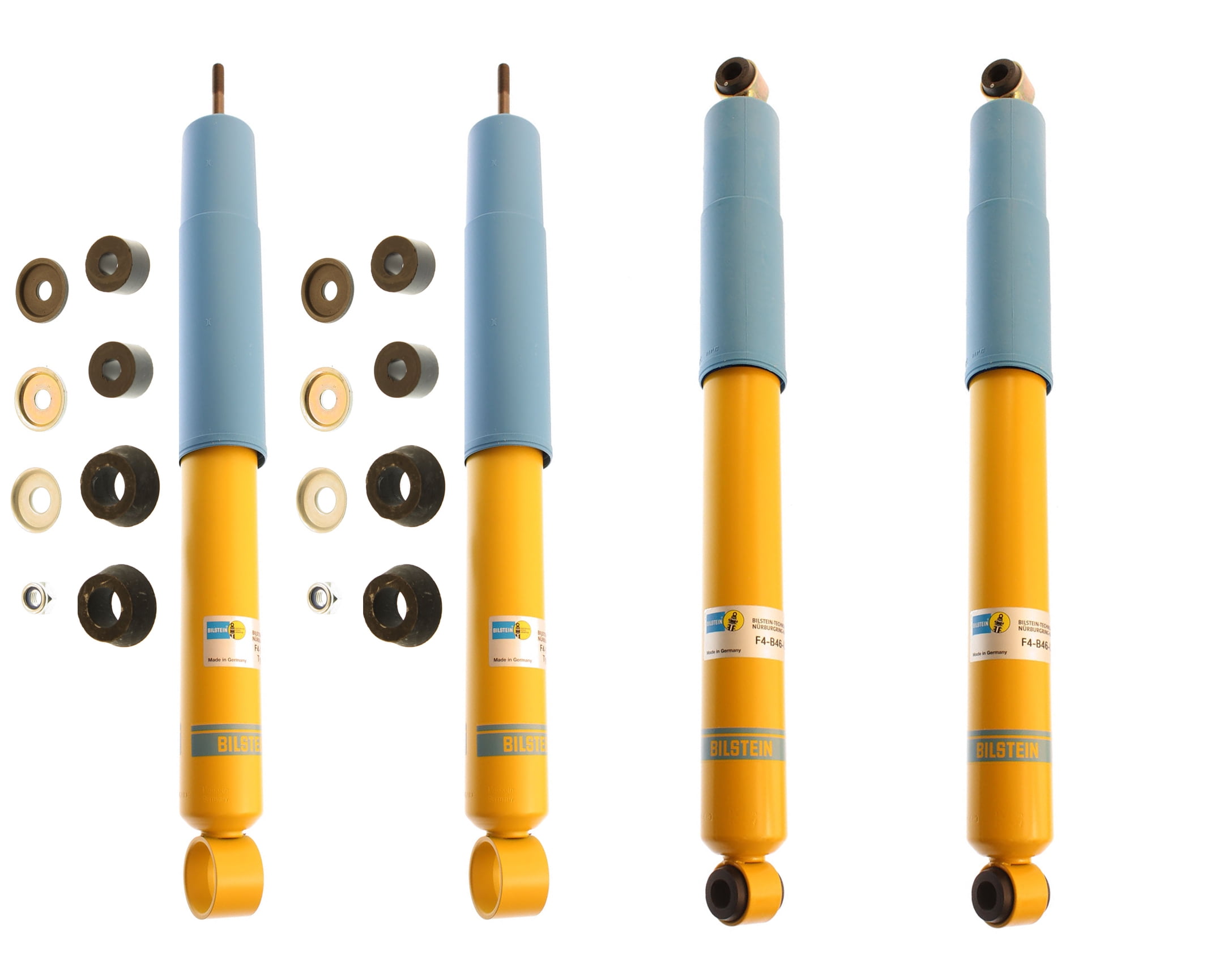 Bilstein B6 4600 Front and Rear Shock Absorber Kit for Toyota Land